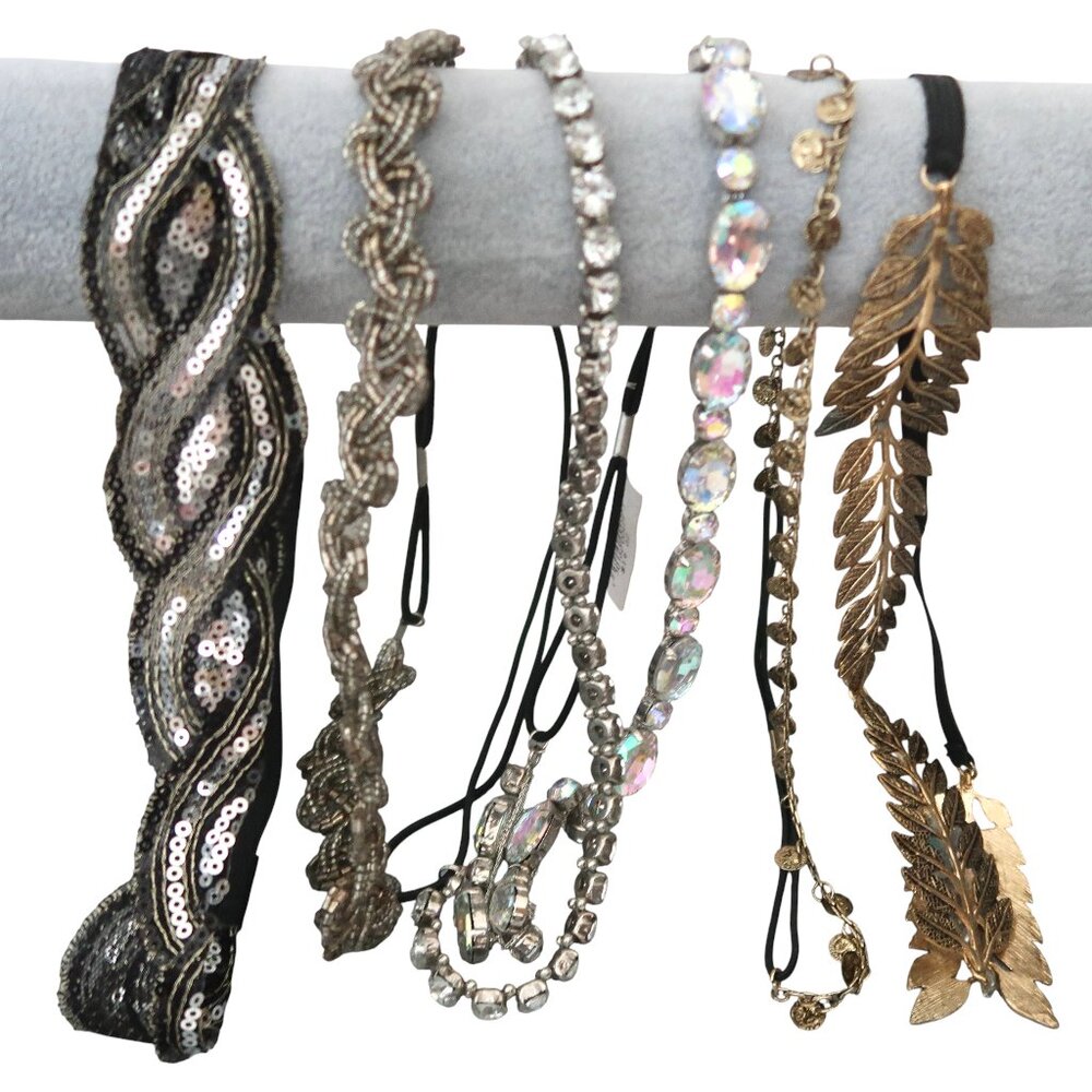 LOT of 6 Headbands Hair Accessories